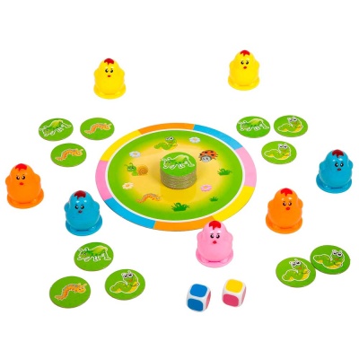 Настольная игра Голодные цыплята Bondibon ВВ3459